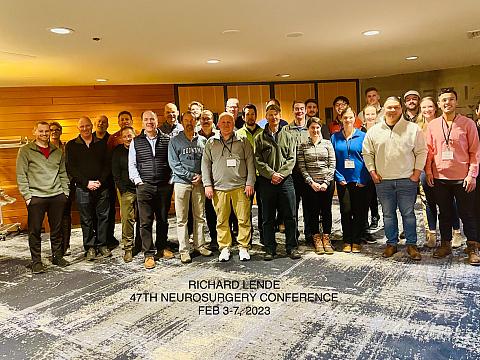 47th Annual Richard Lende Neurosurgery Conference Group Photo