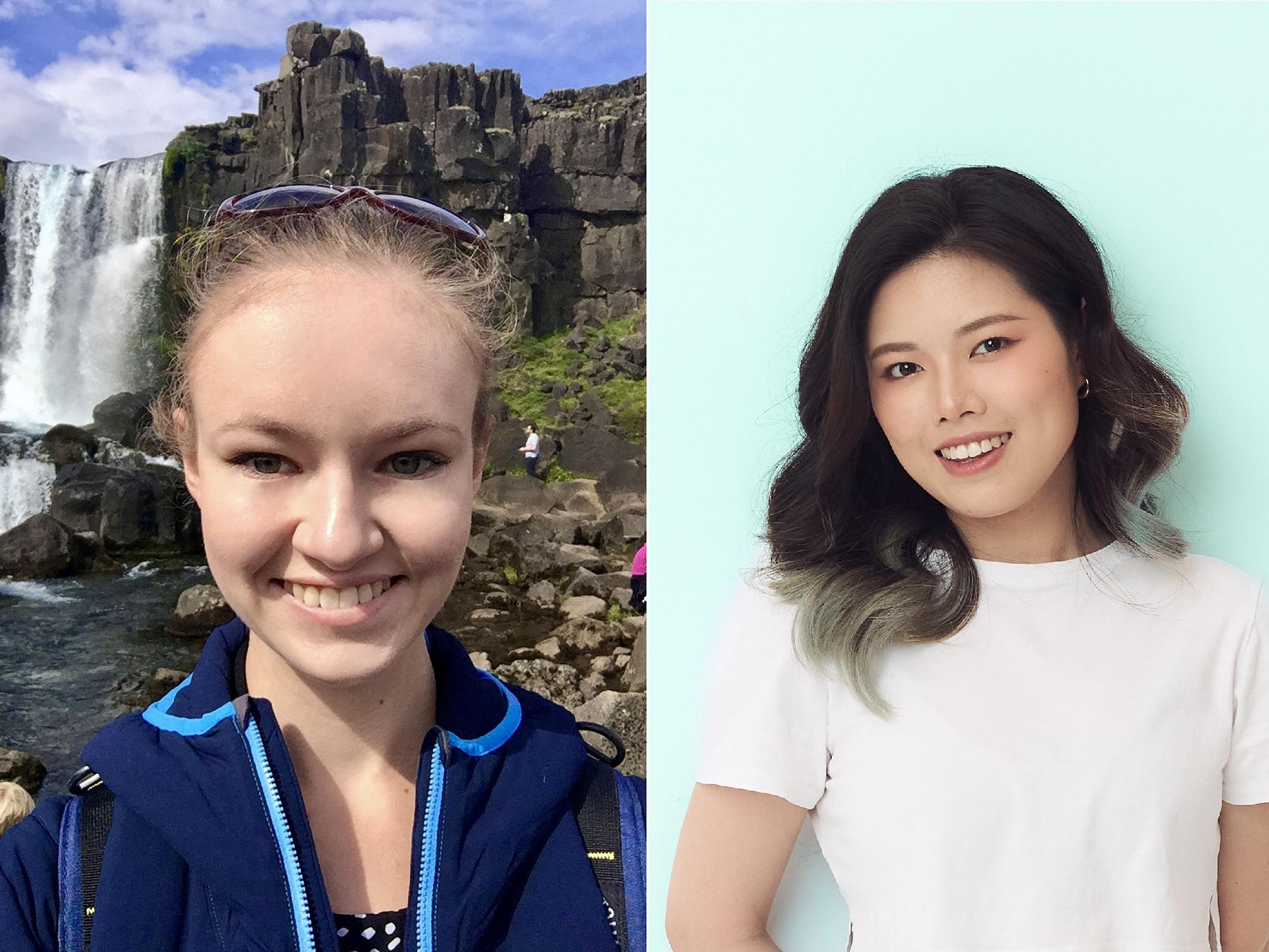 Graduate Student Representatives Jenna Reed and Van Tran