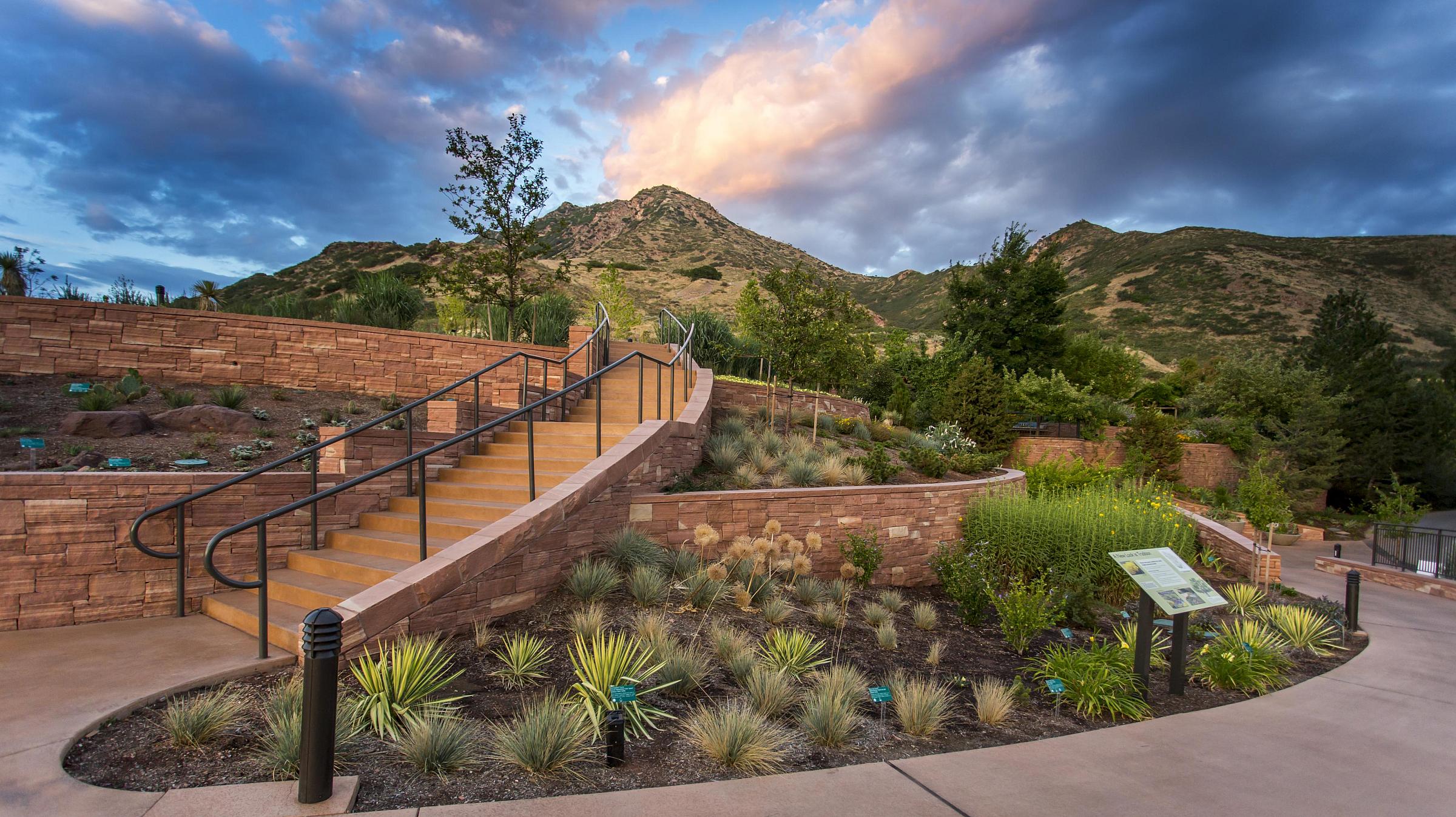 Sunset over Red Butte