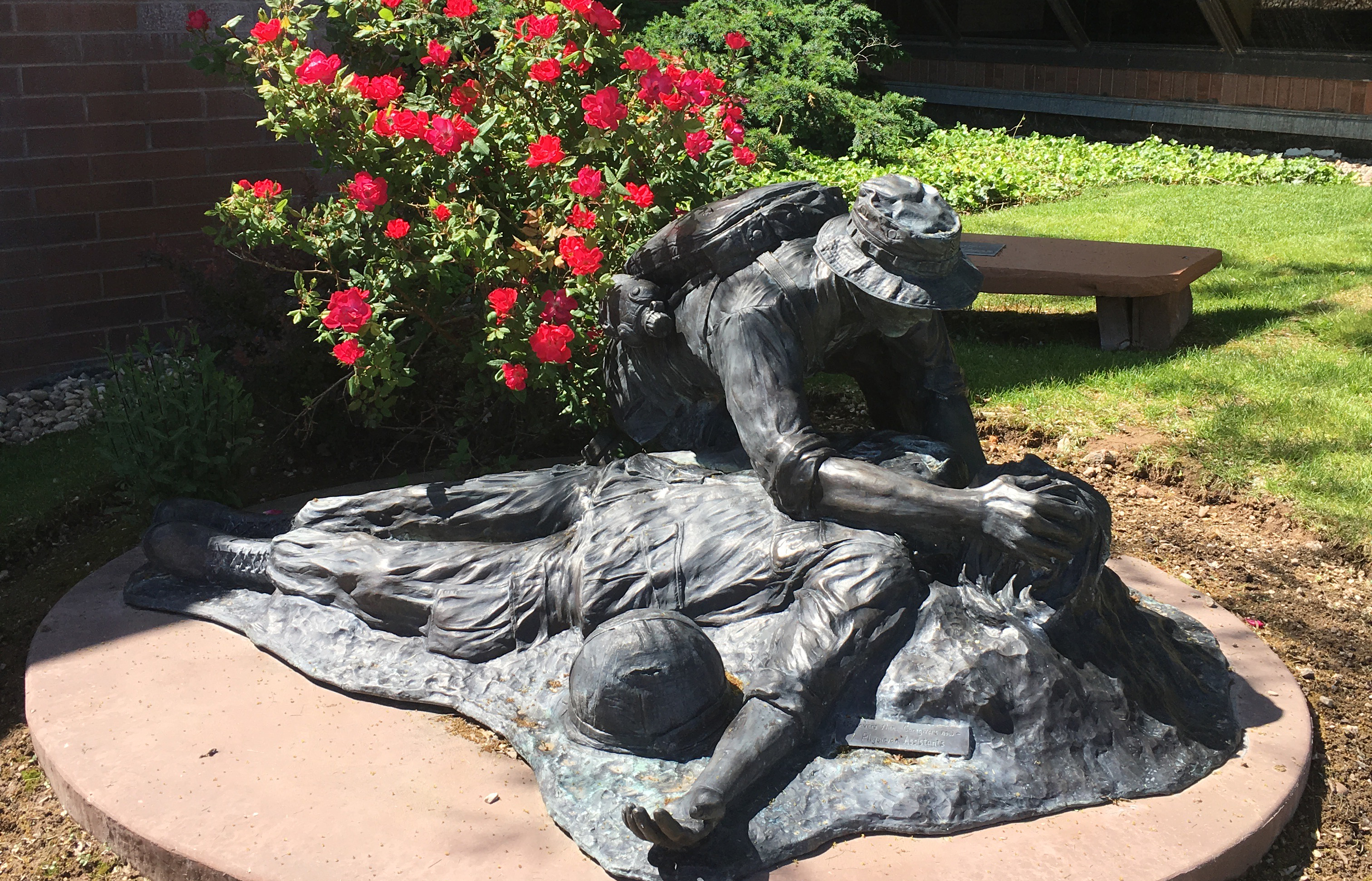 Combat Medic Sculpture