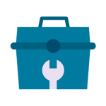 Toolbox White icon