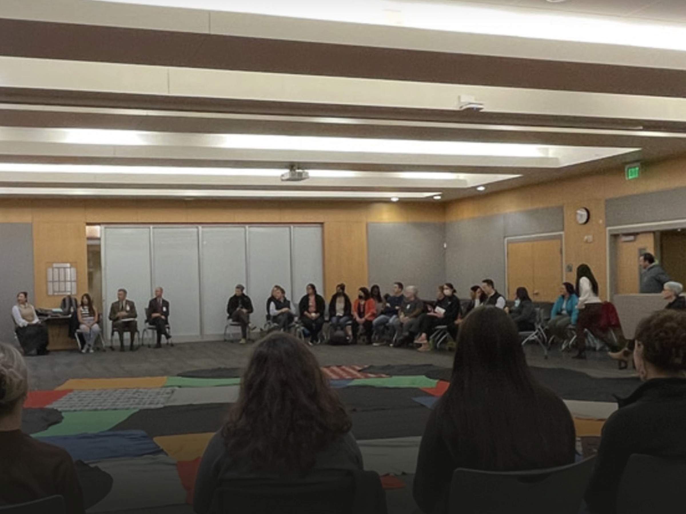 Blanket exercise educates about Indigenous history and reconciliation