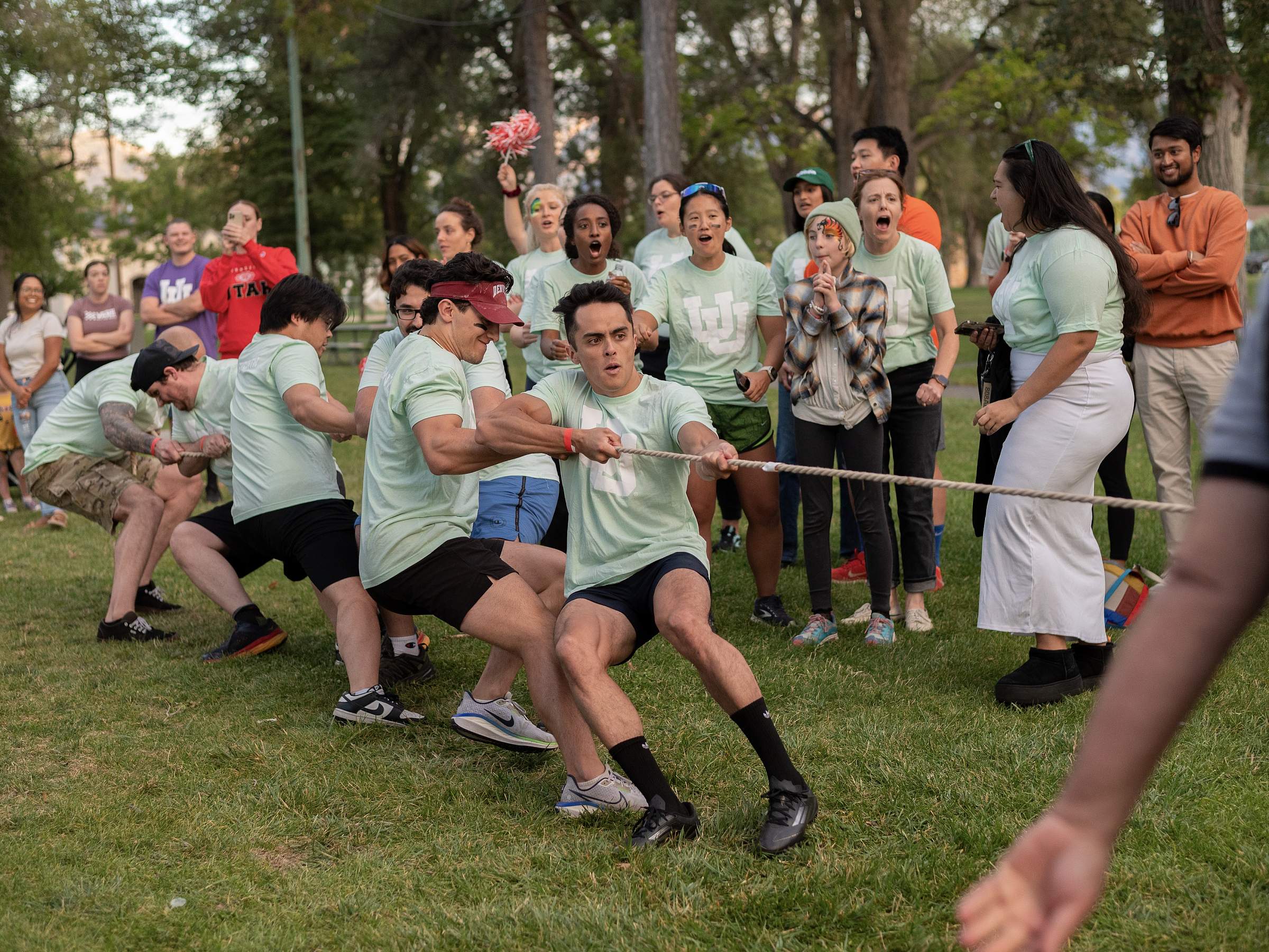 Olympics Tug of War Contest