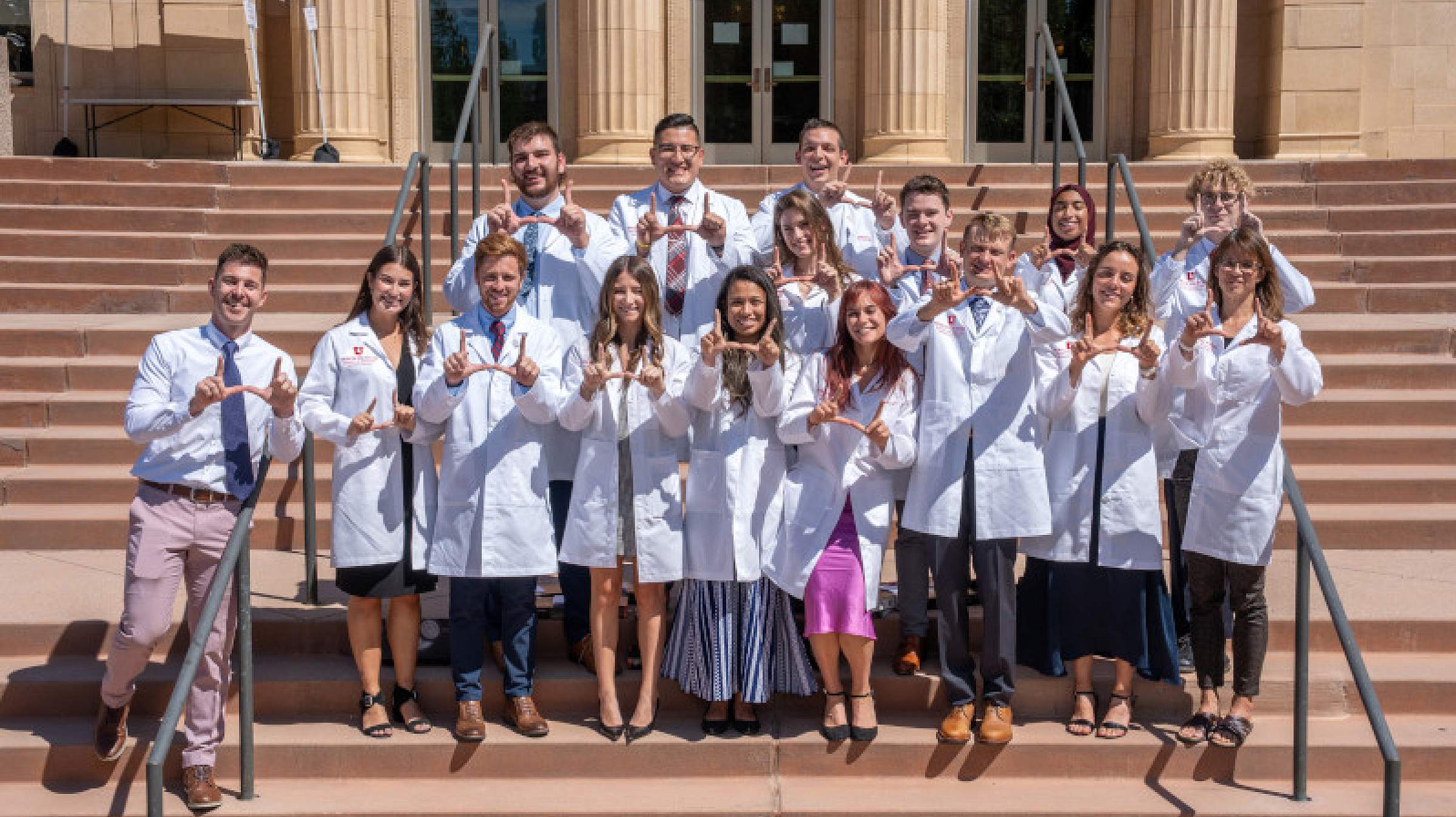 Class of 2027 Population Health Scholars at 2023 White Coat Ceremony 