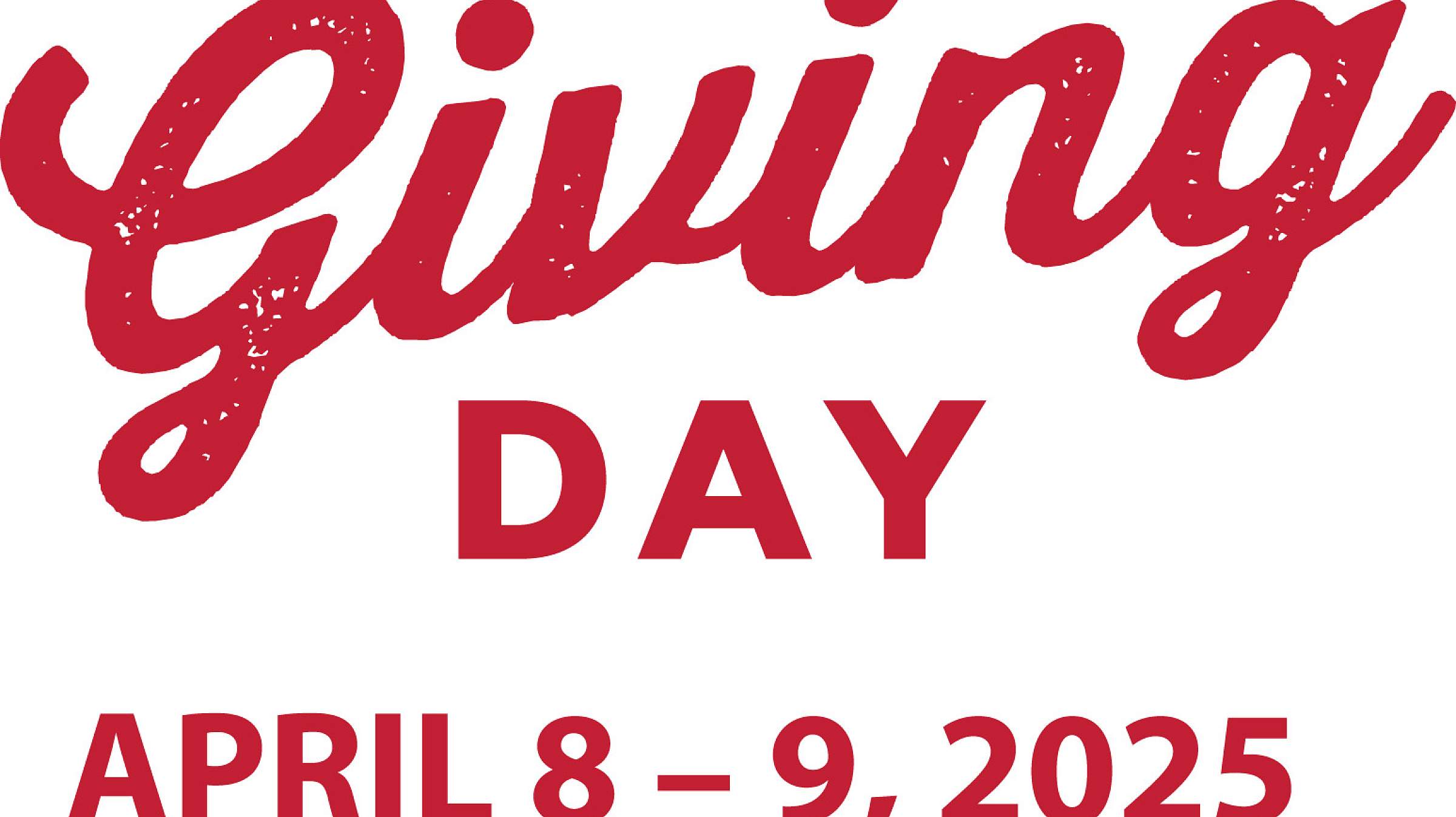 U Giving Day April 8-9 2025