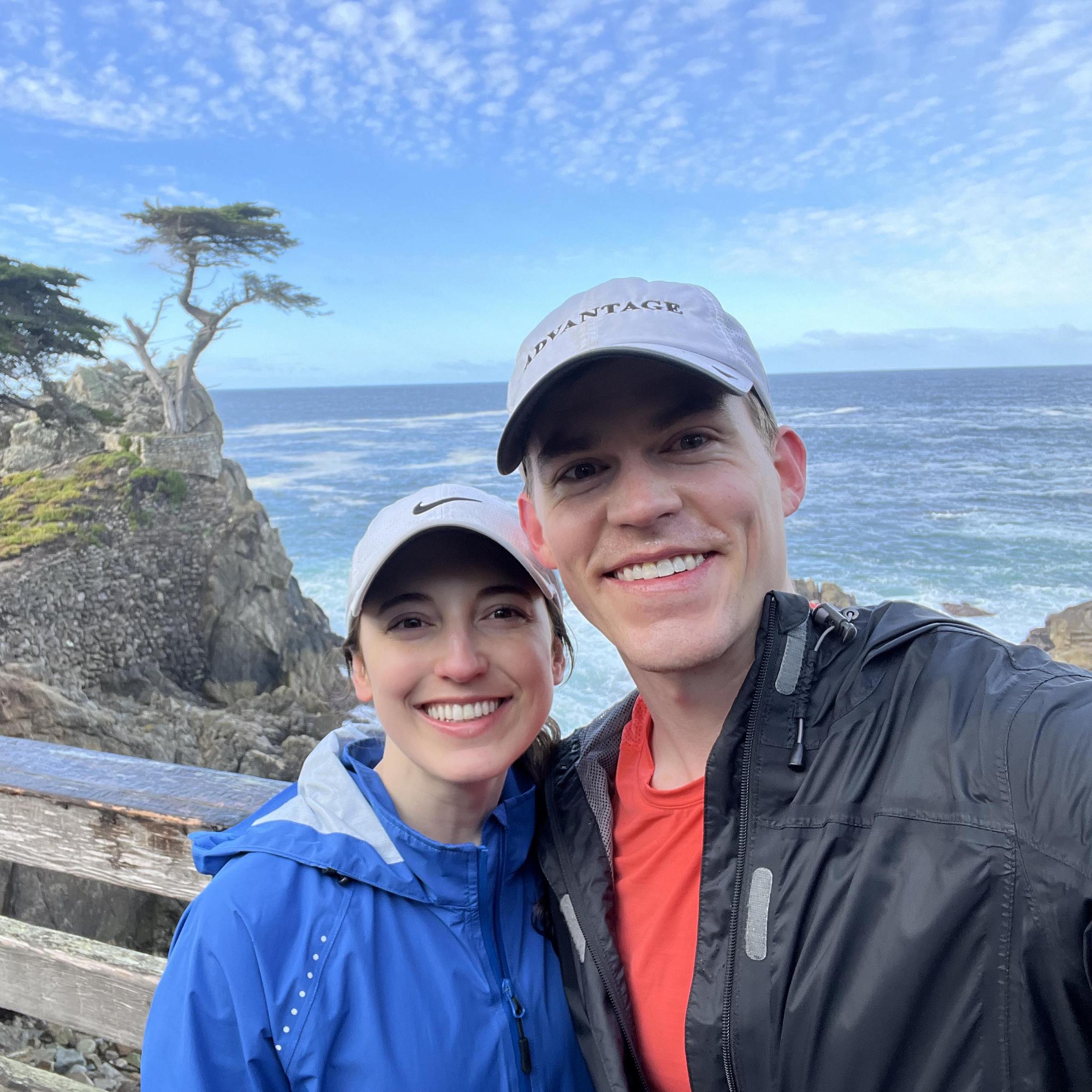 Mohs fellow Matt Davis and his wife