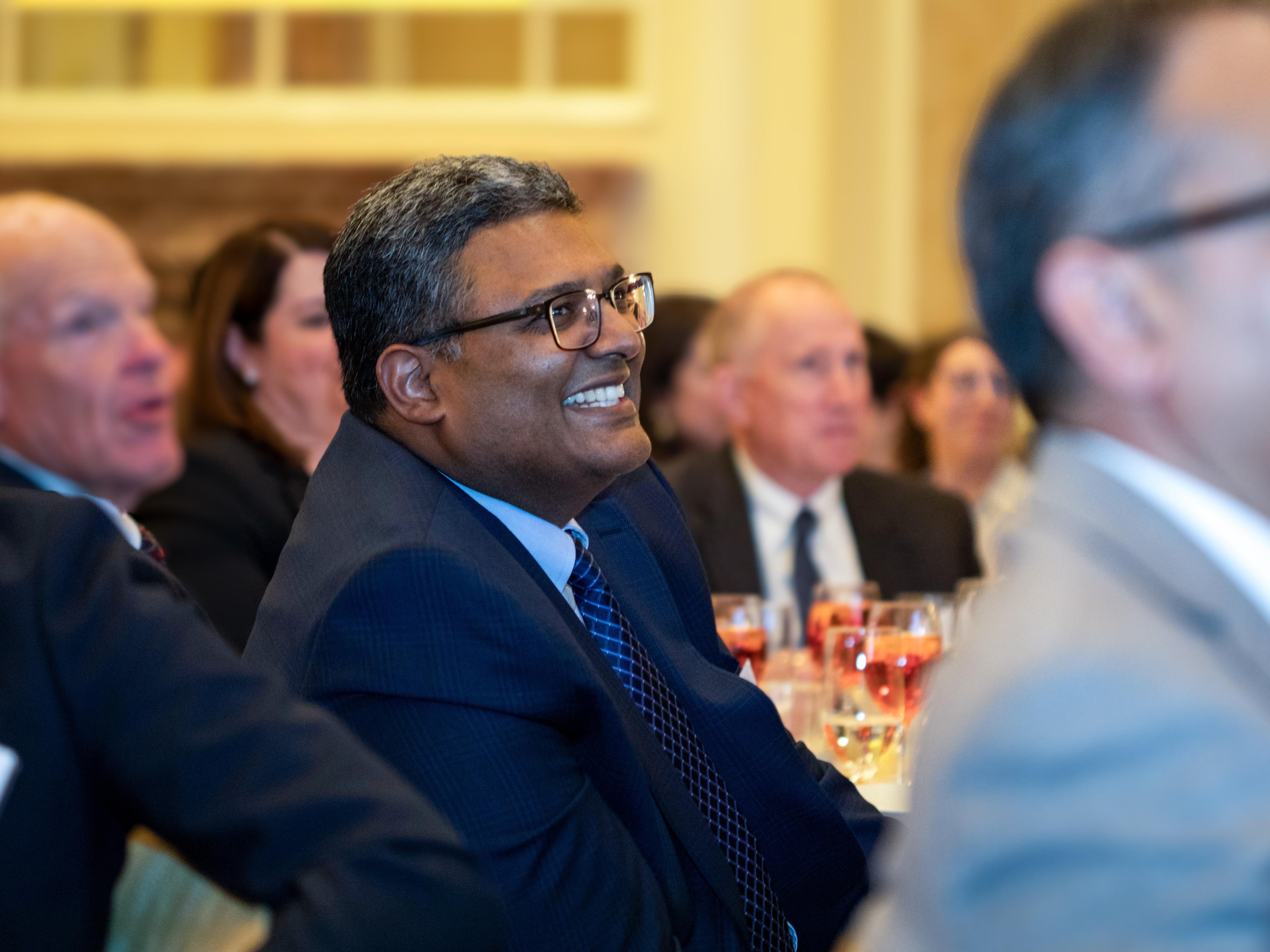 Thomas Varghese, MD, at an event