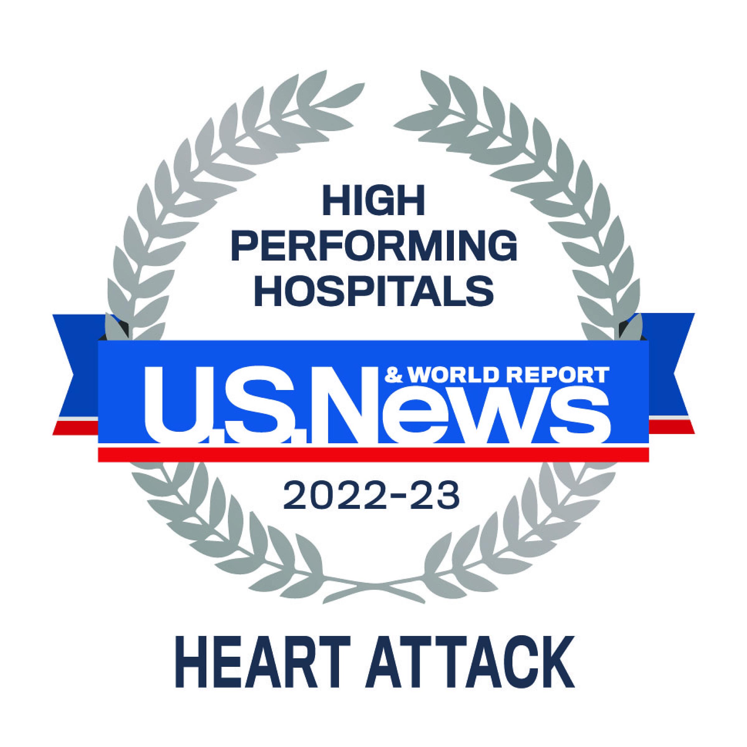 U.S. News and World Report High Performing Heart Attack