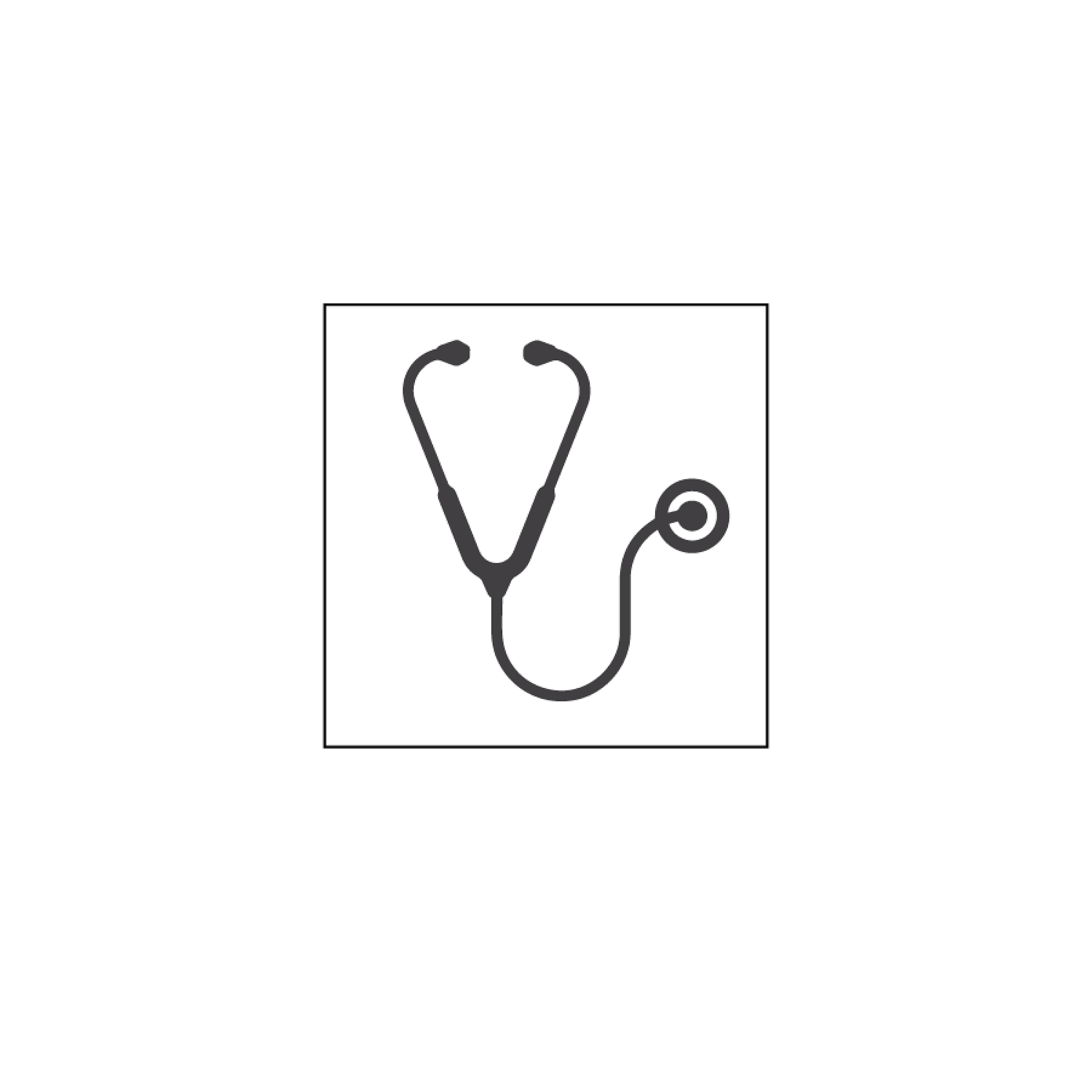 Icon with cap and MICROSCOPE