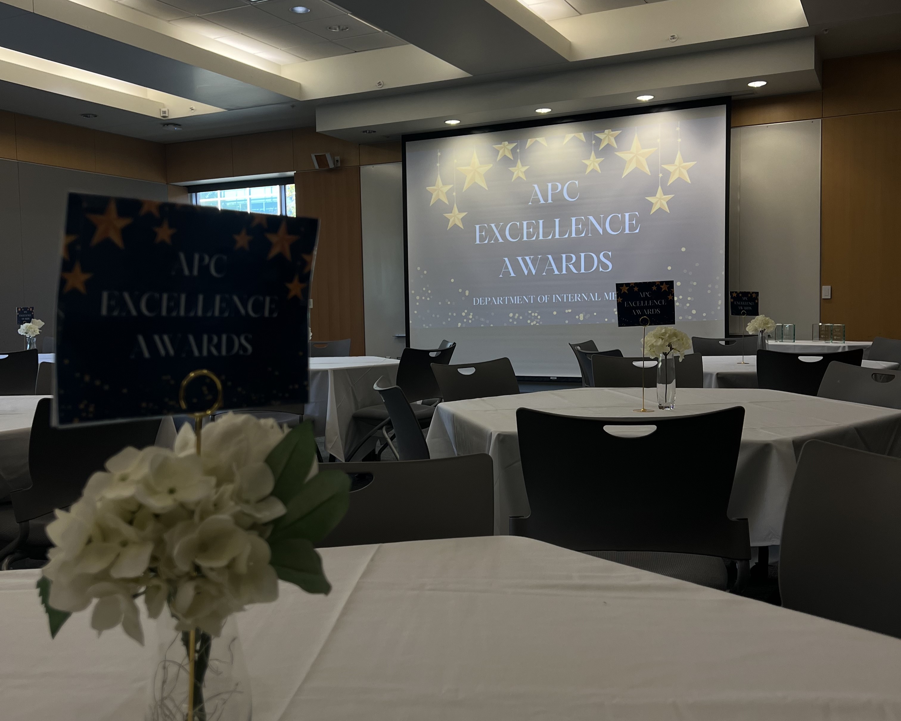 APC Excellence Awards Décor