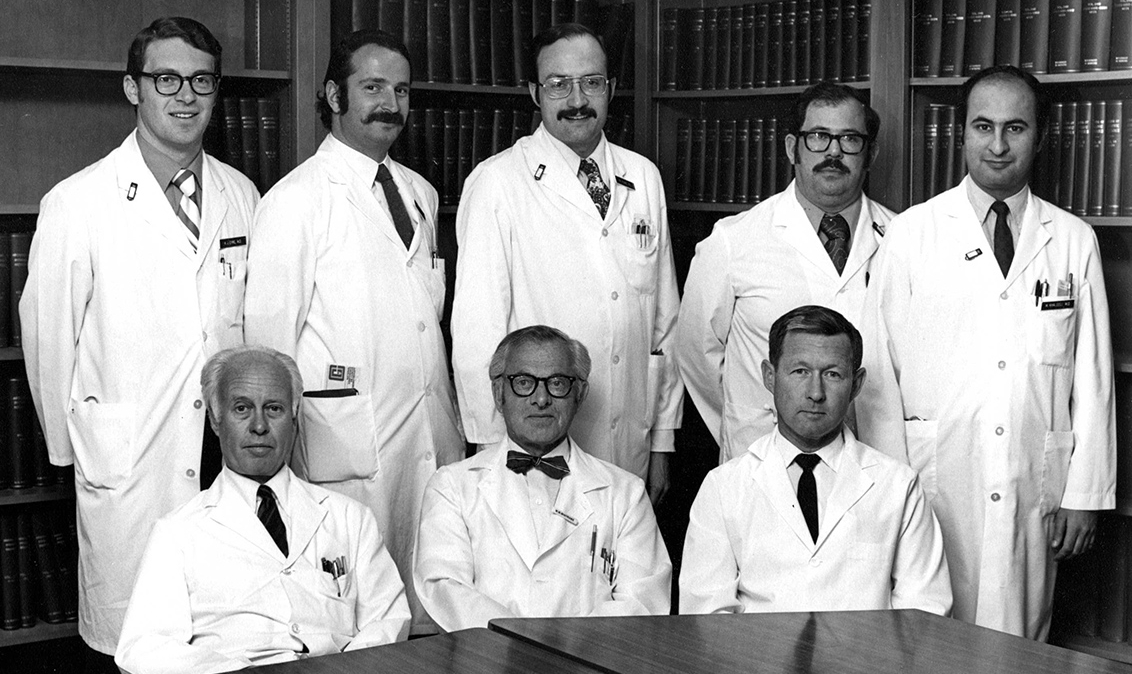 Founders of the hematology division