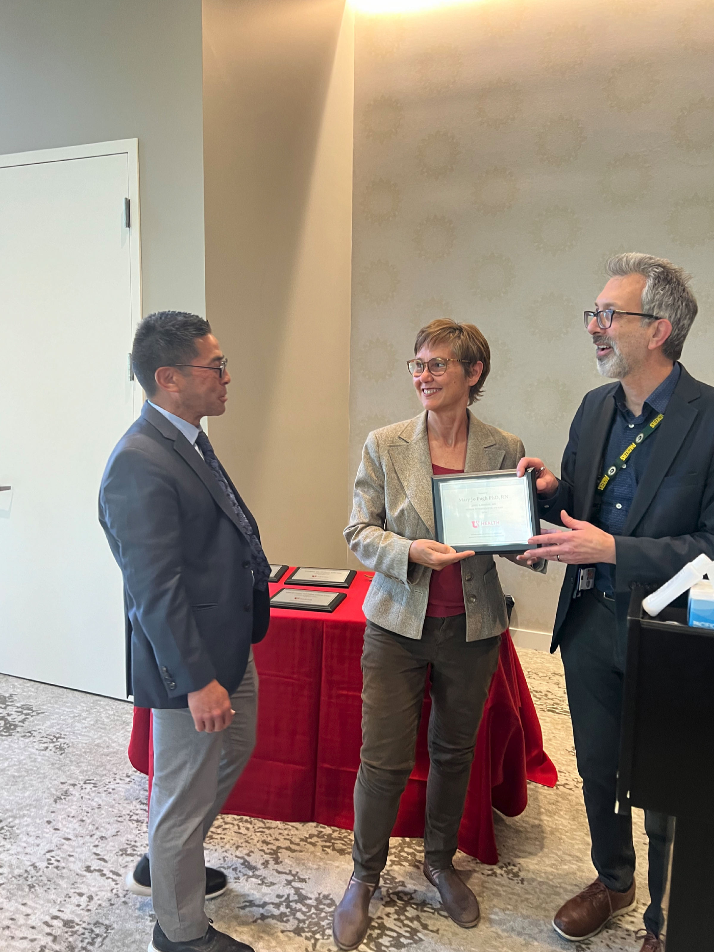 Drs Inadomi, Pugh, and Samore awards