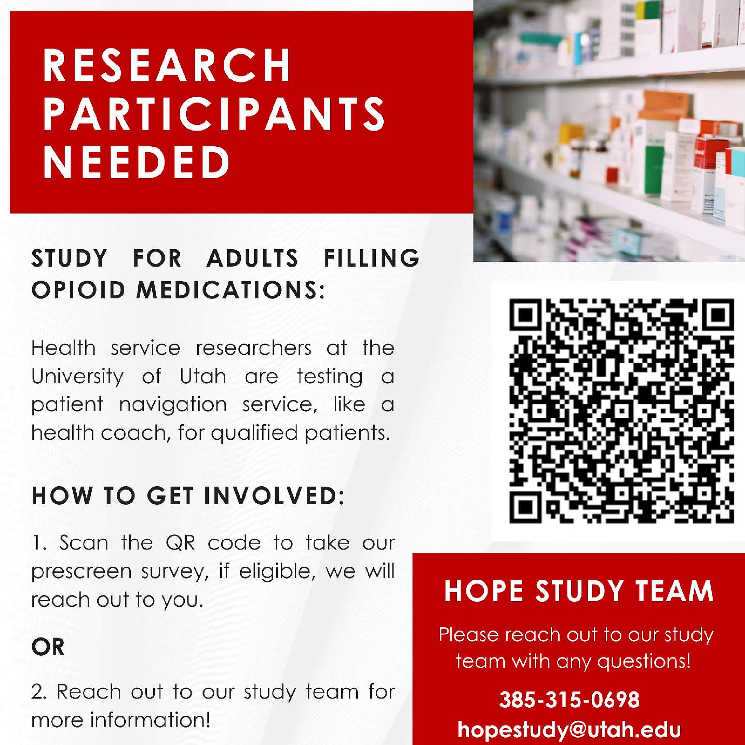 HOPE 2.0 Study Flyer