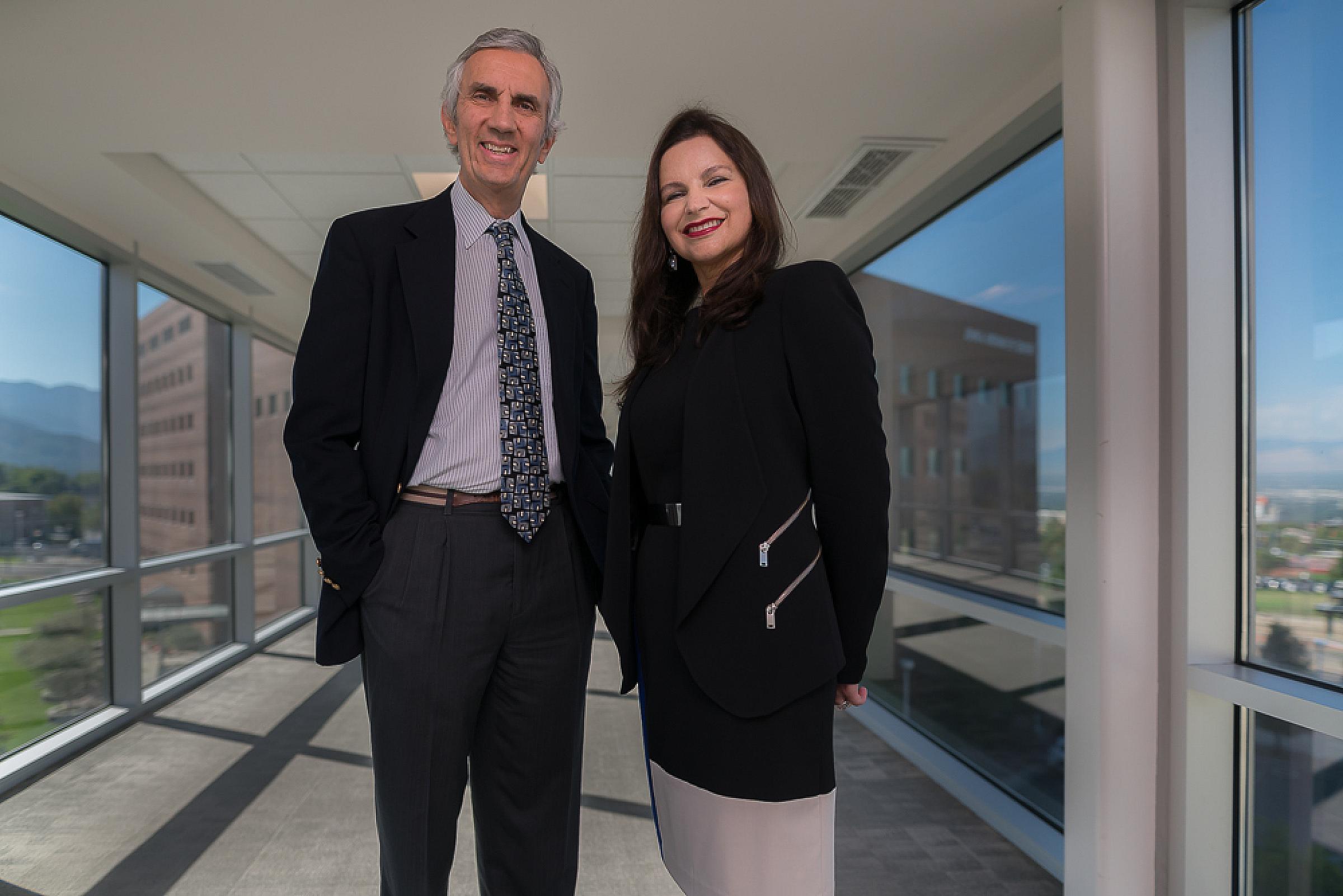 Nick Mamalis, MD, and Liliana Werner, MD, PhD.