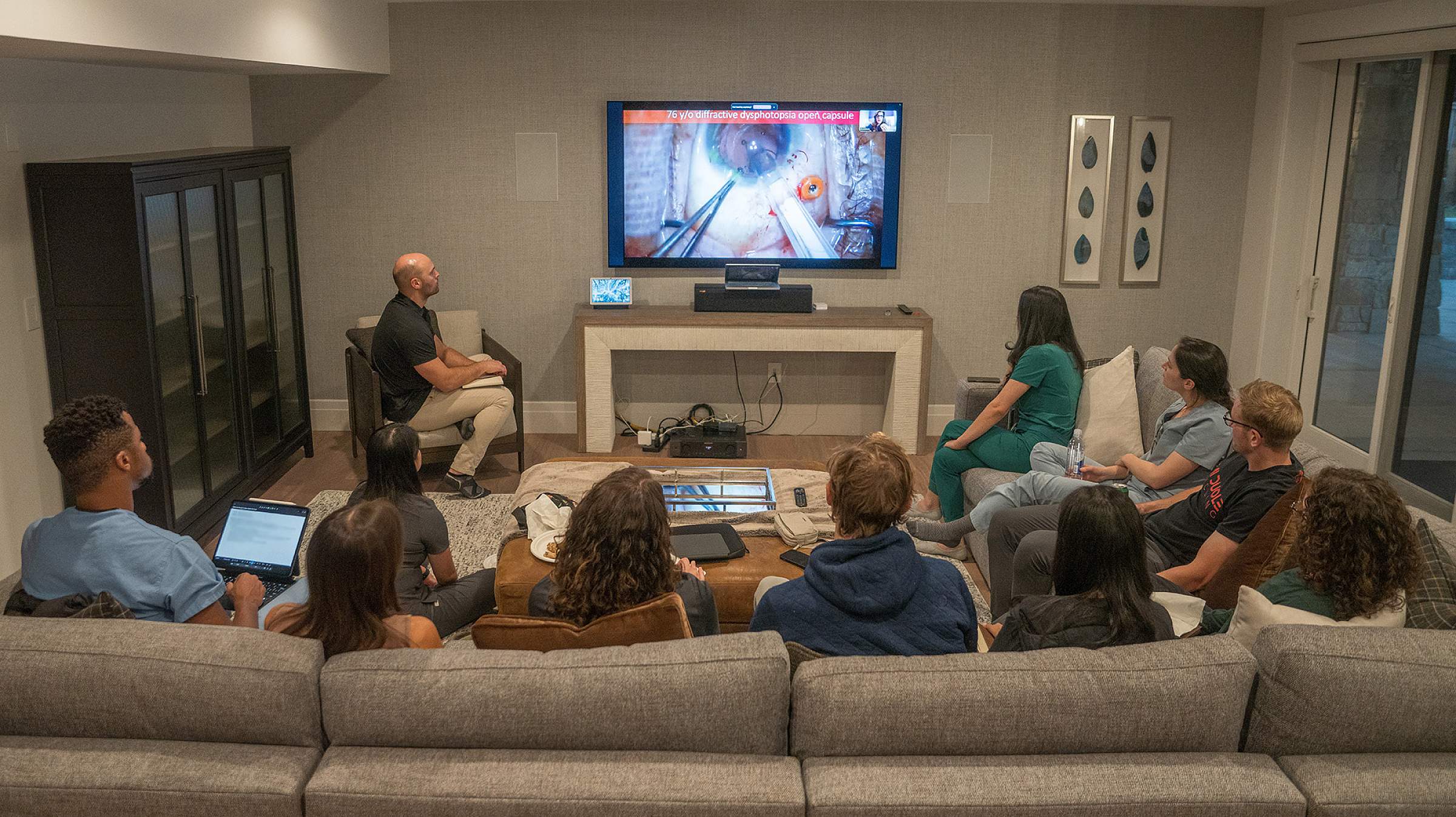 resident surgery video review night