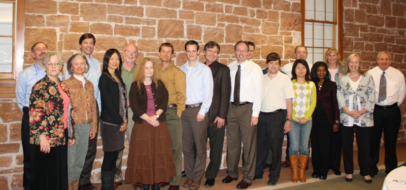 Graduates with Faculty 2011
