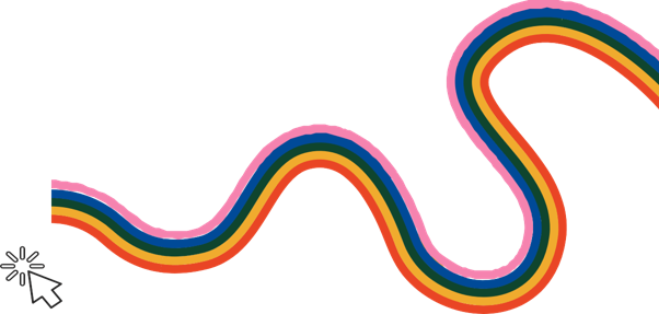 Rainbow swirl