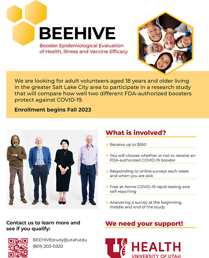 BEEHIVE Recruitment Flyer