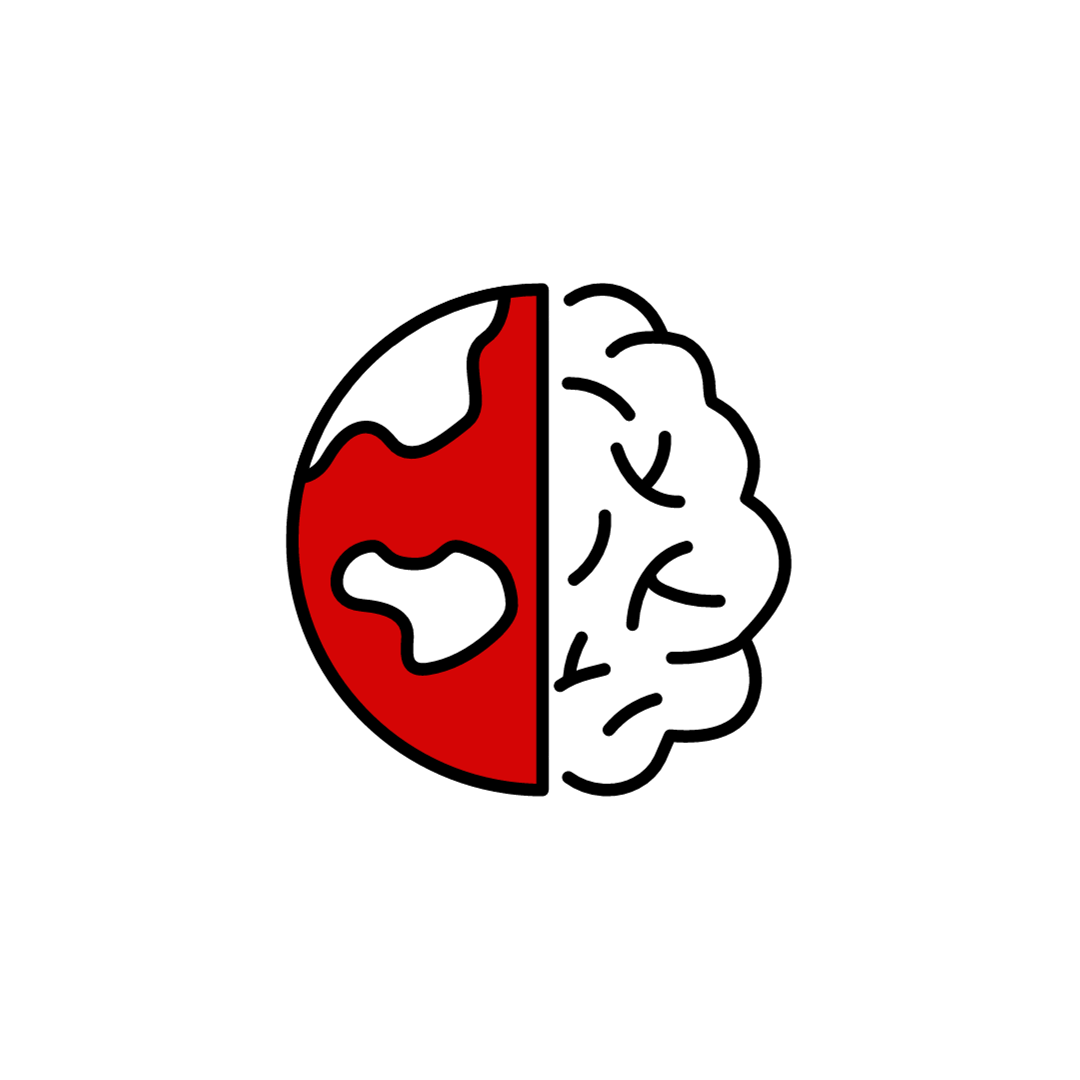 ENGIMA Icon (Half globe, half brain)