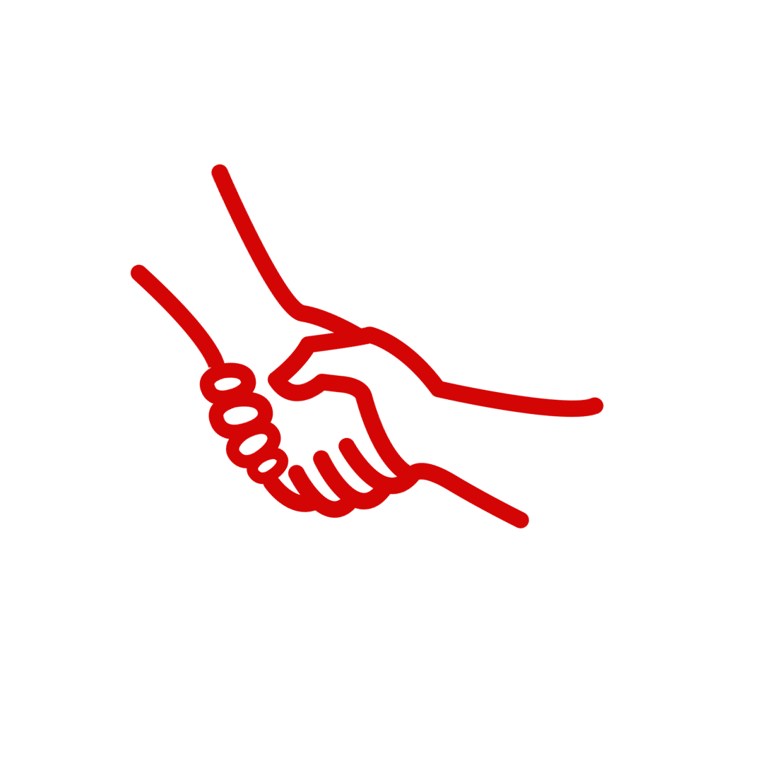 Hands clasping (the IPV icon)