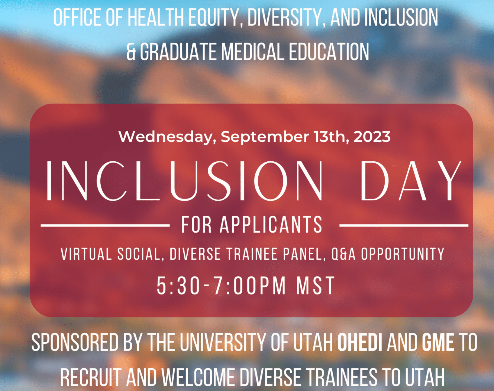 Inclusion Day Flyer
