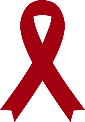 Stroke Awareness Ribbon