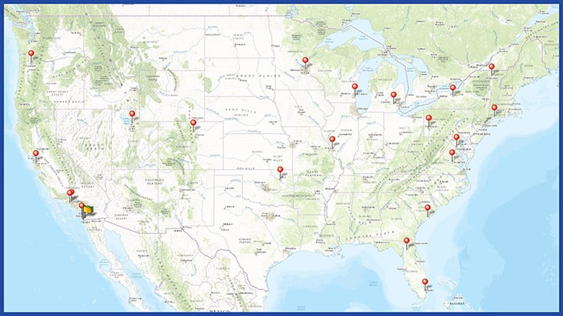 ABCD Site Map