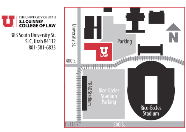 Law School Parking Map