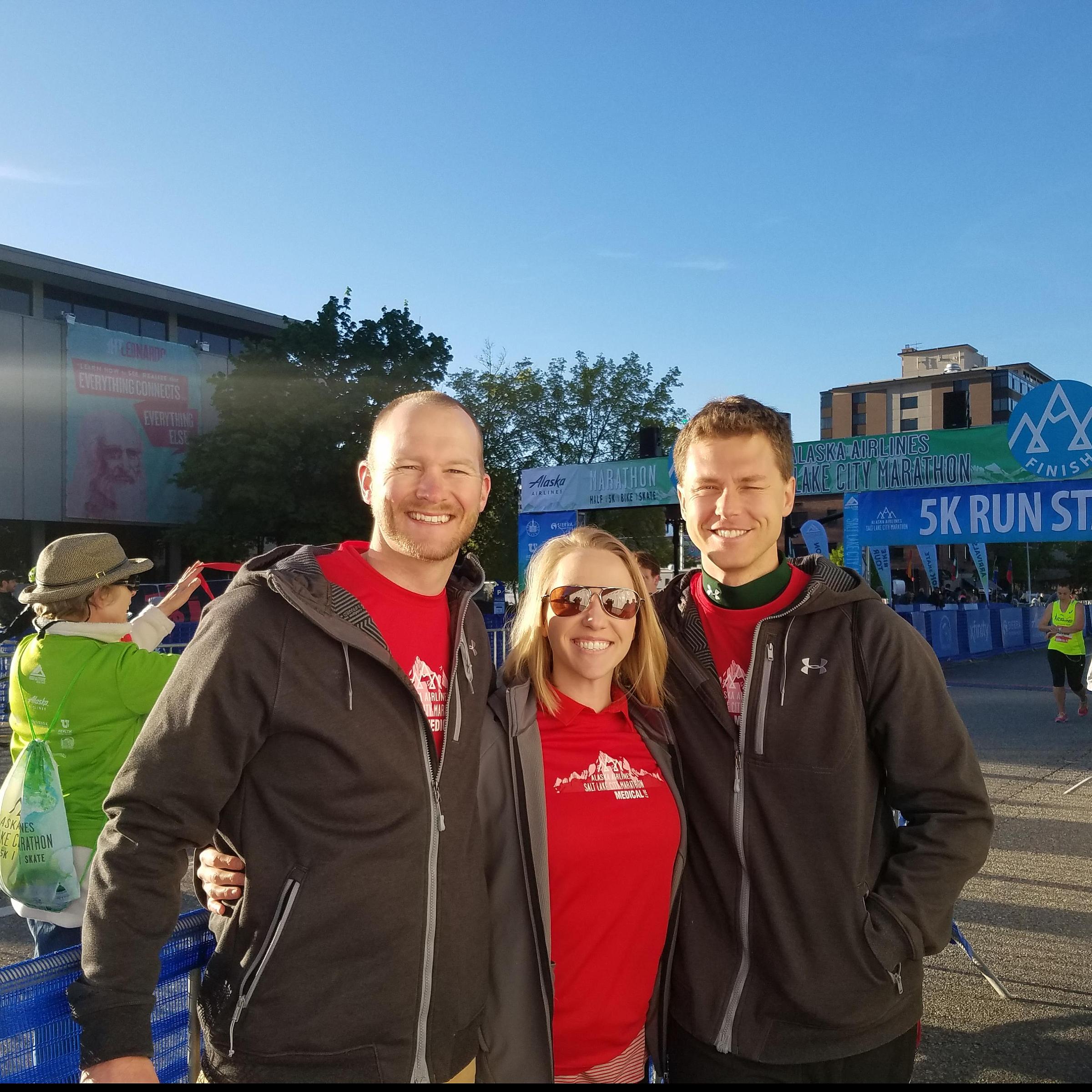 Fellows at the 2017 SLC Marathon
