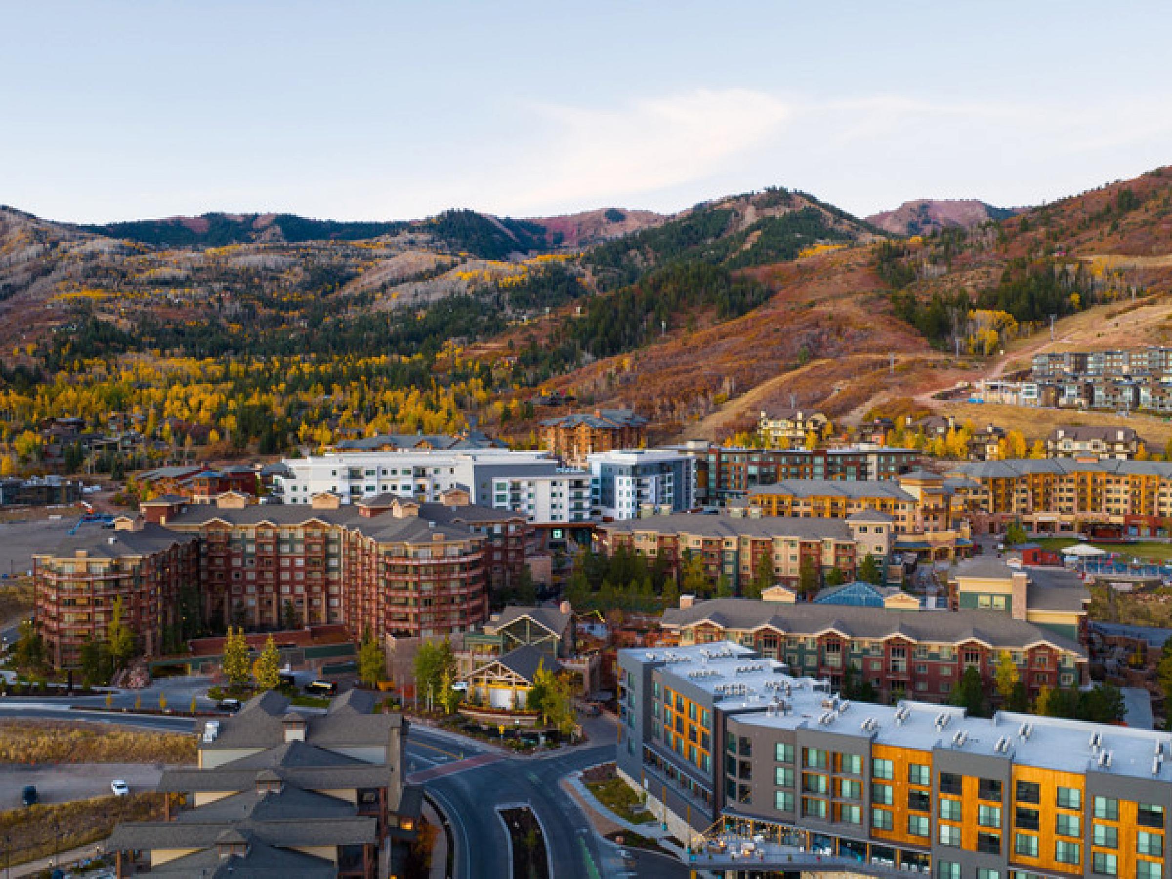 The grounds of the Westgate Park City Resort & Spa.