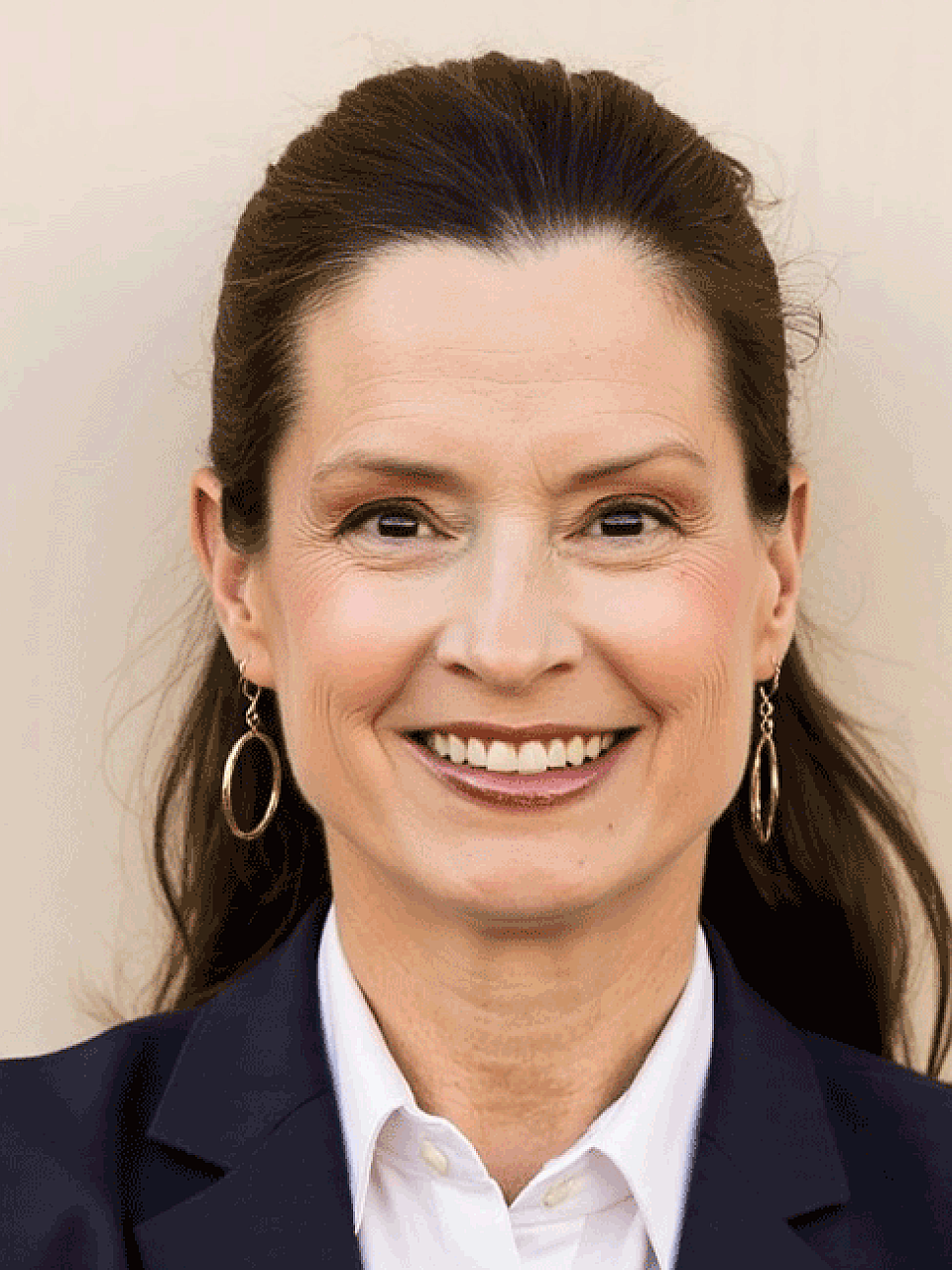 A portrait of Anne Mackey. 
