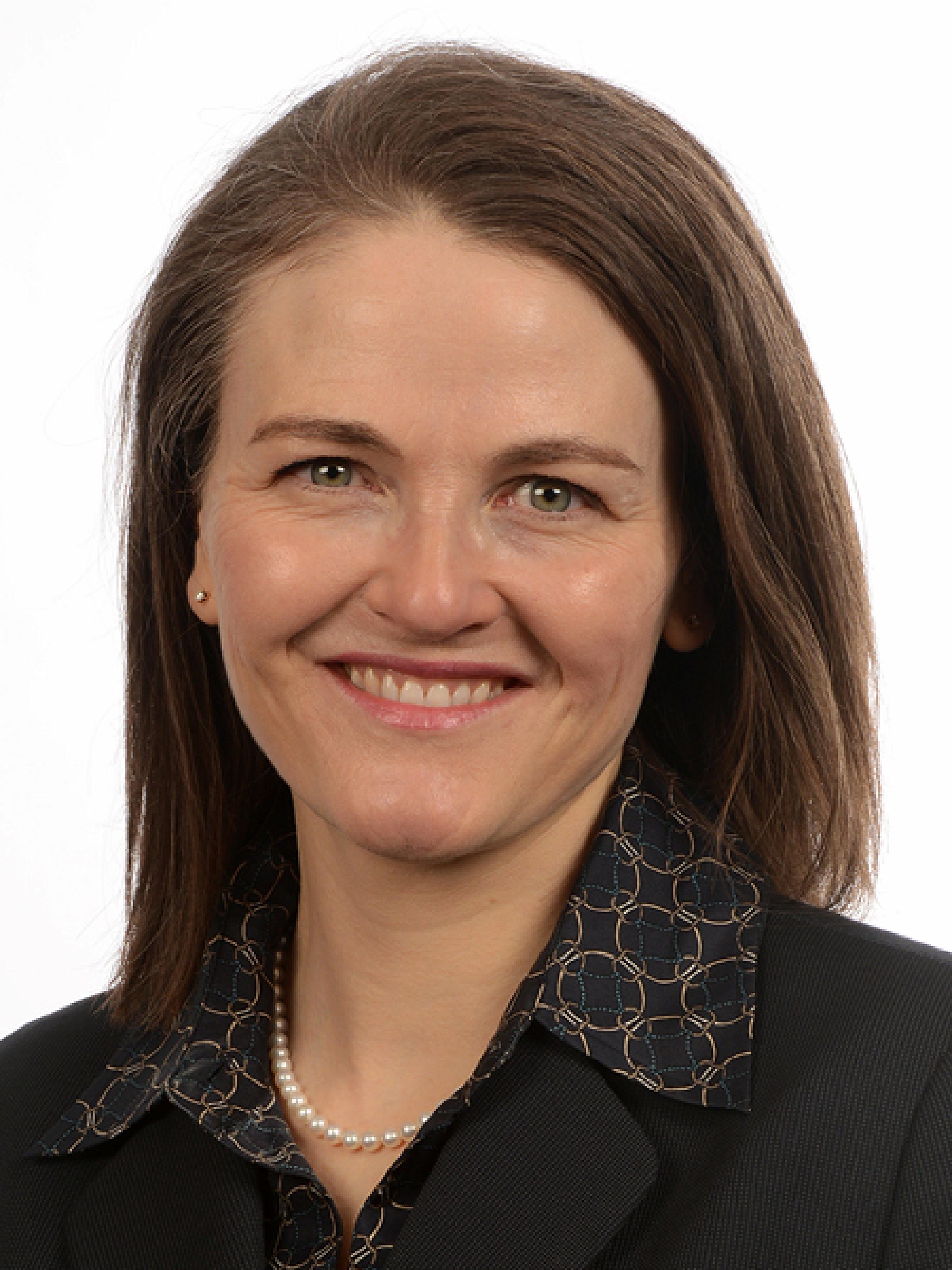 A portrait of Jill M. Mhyre, MD