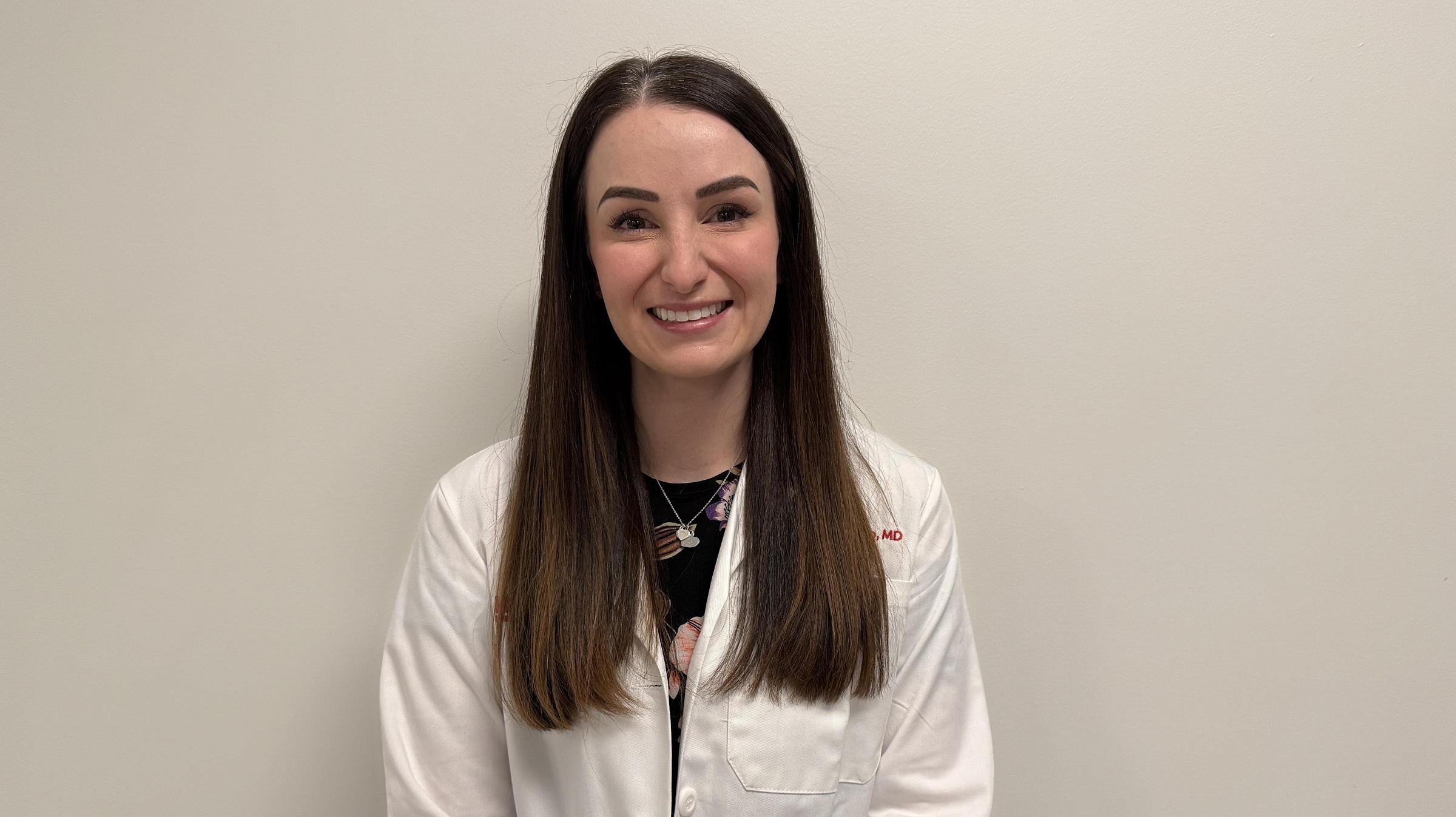A portrait of senior resident Dr. Sierra Mastrantonio