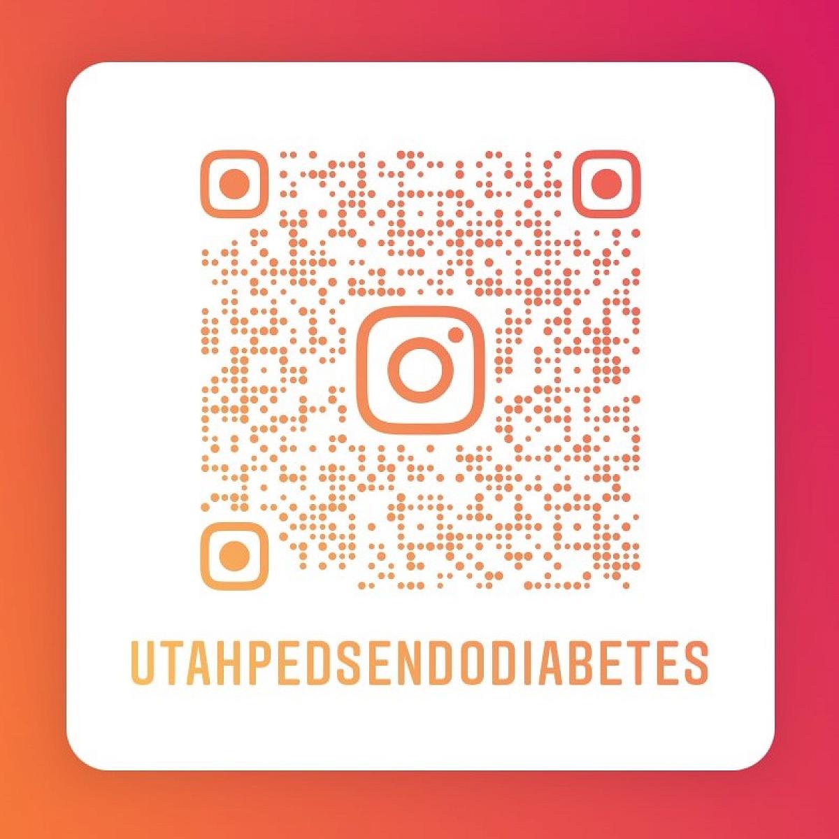 Pediatrics Endocrinology/Diabetes Instagram QR Code