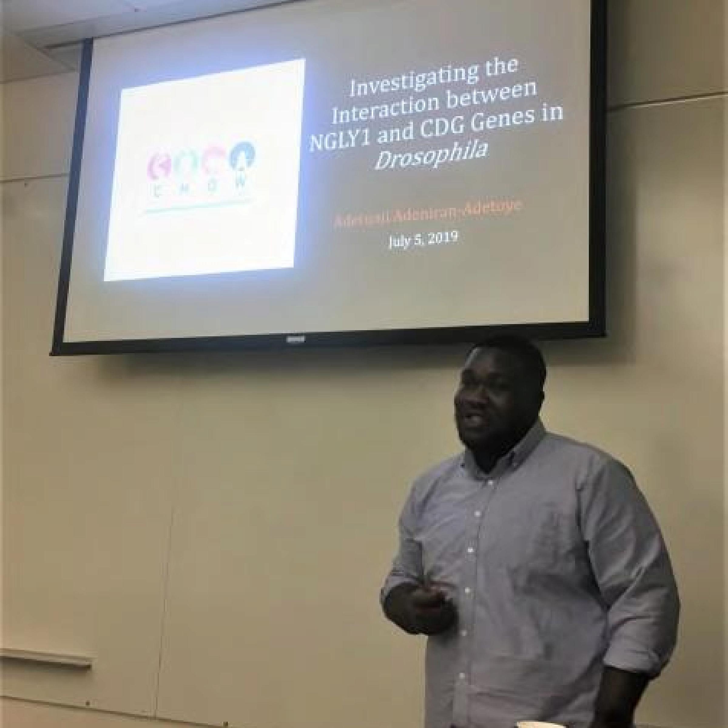 Adetunji Adeniran-Adetoye GSRM participant