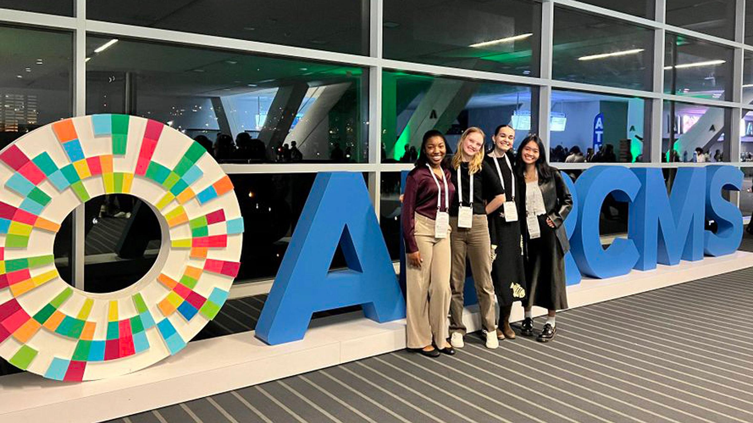 GSRM in front of ABRCMS sign