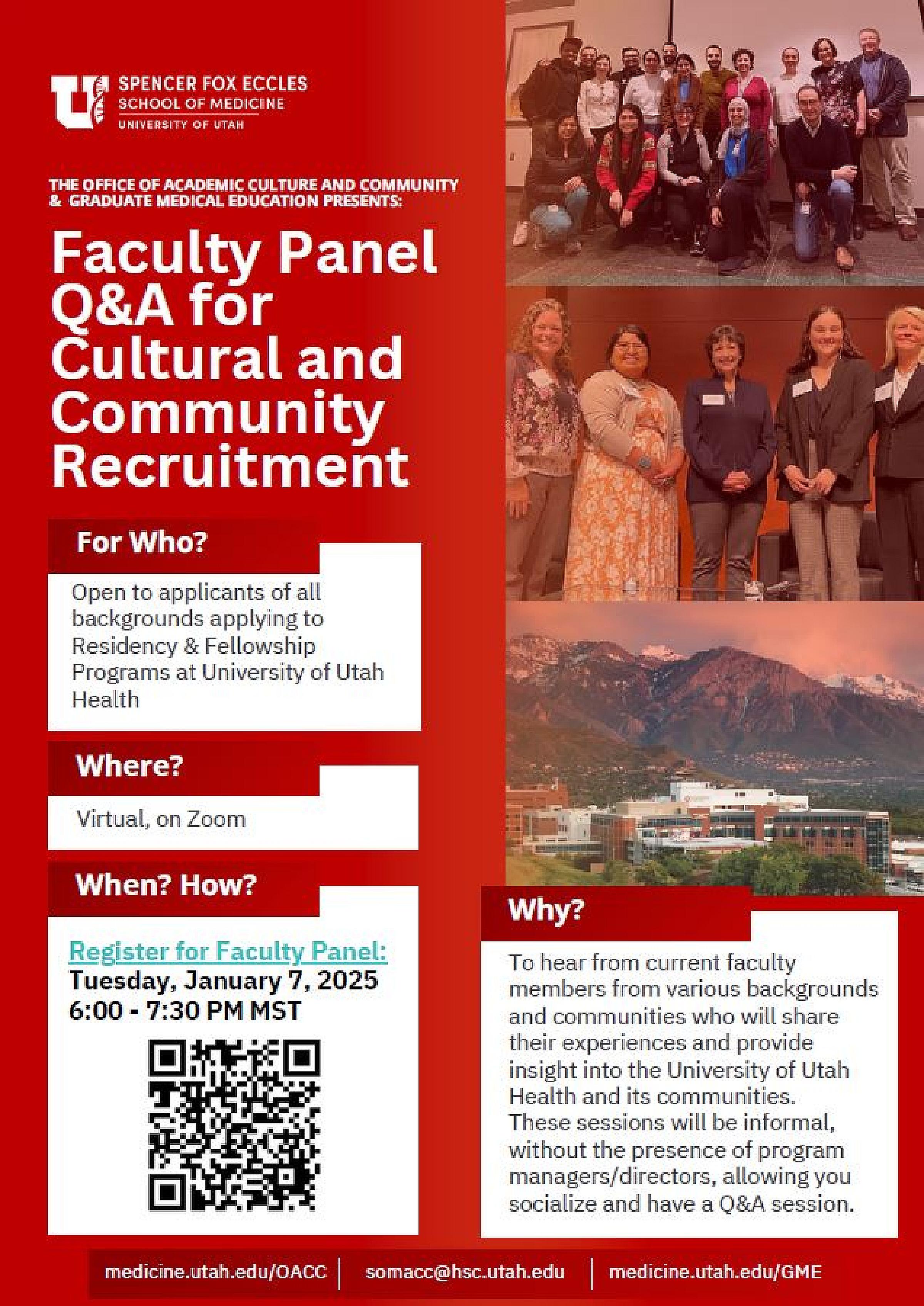 1-7-25 Faculty Panel Q&A 